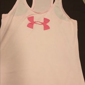 Under Armour.   Light pink